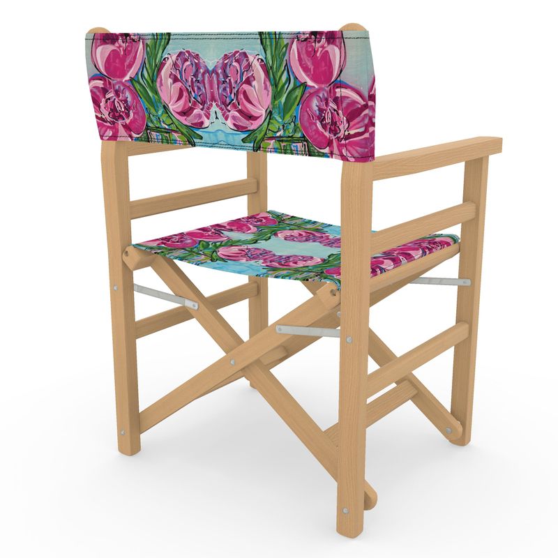 The Peony Kaleidoscope Directors Chair