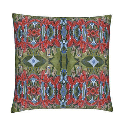 Mrs Popple Kaleidoscope Soft Velvet Cushion Cover