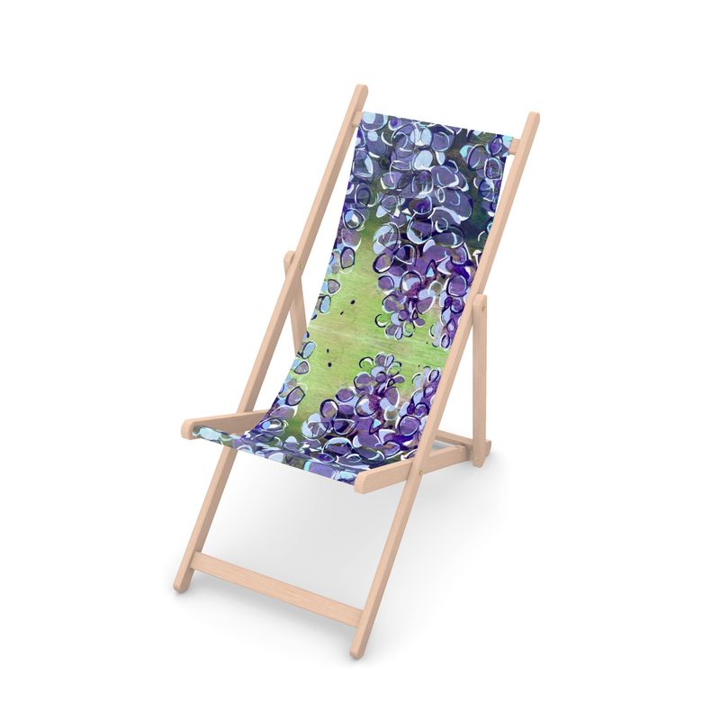 The Lilac String of Lights Deckchair