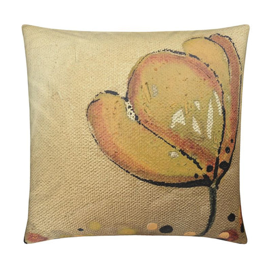 Tulip Bud Soft Velvet Cushion