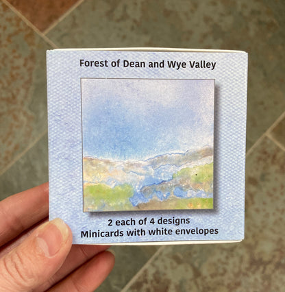 Blue Landscape - Mini Cards Box Set