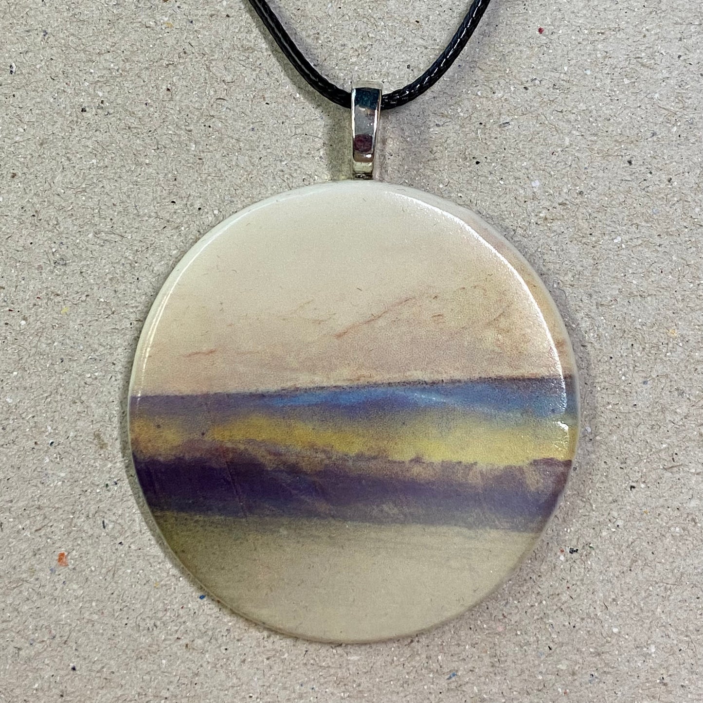 Porcelain Blue Horizon Necklace