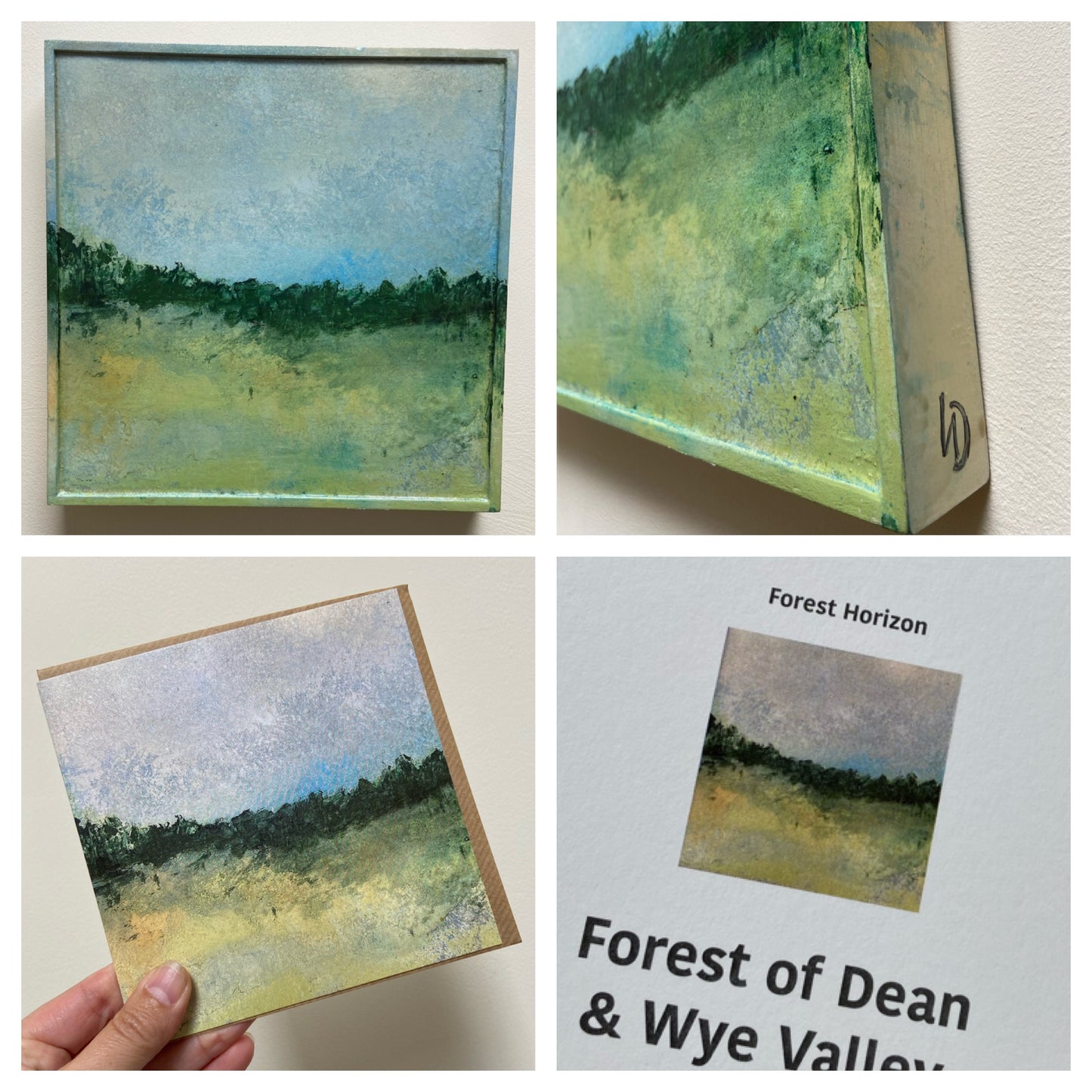 Forest Horizon Greetings Card