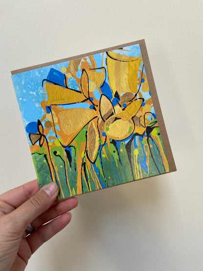 Garden Display Greetings Card