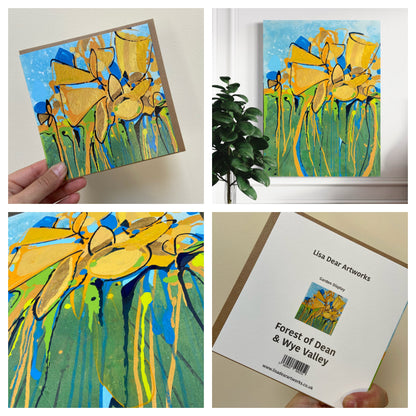 Garden Display Greetings Card